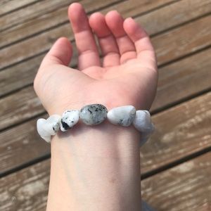 🌟 3 for 25 Tumbled moonstone bracelet